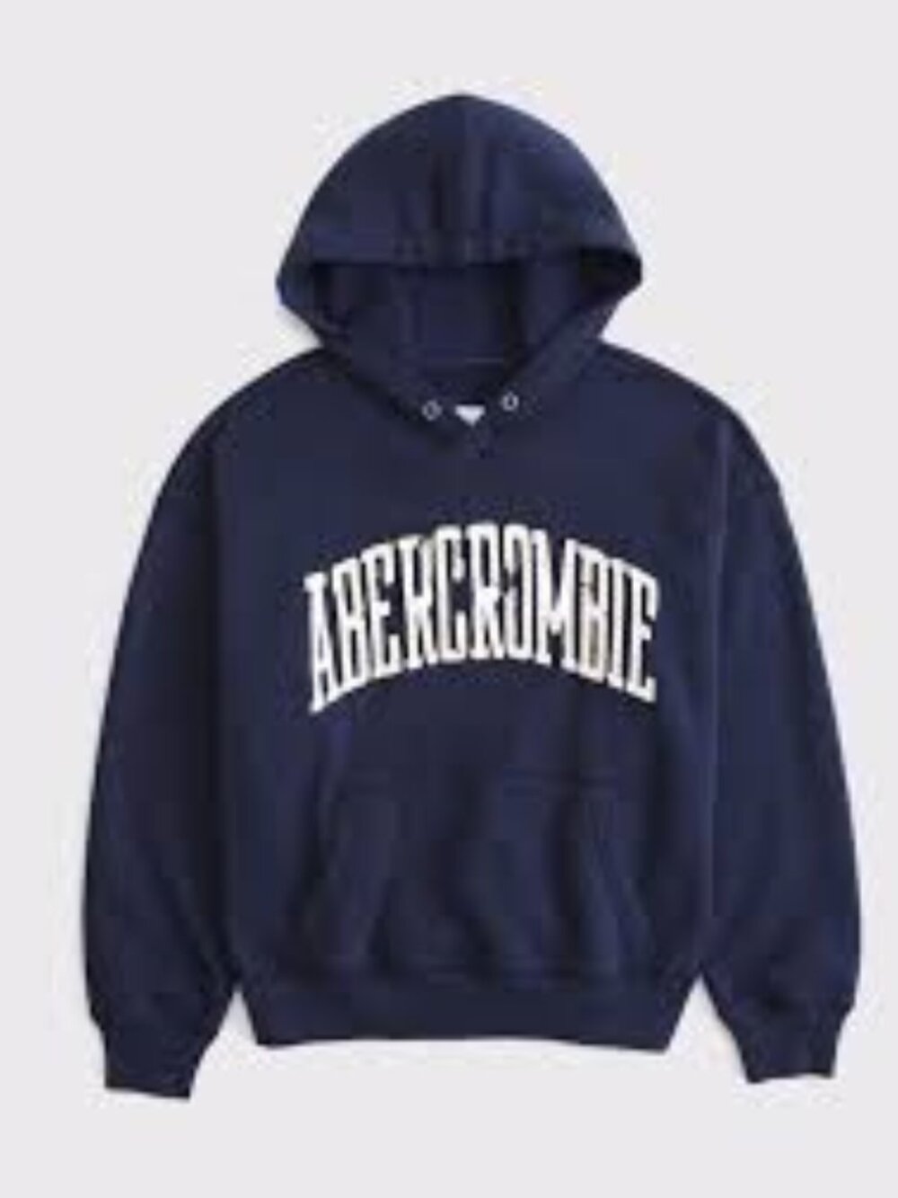 Abercrombie & Fitch Sunday Logo Popover Hoodie NEW